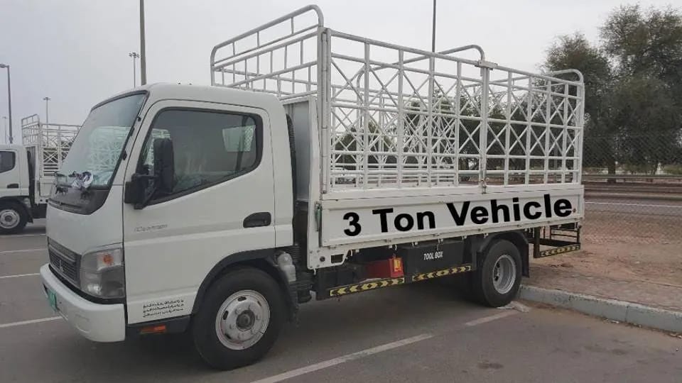3 ton pickup for rent in sharjah
